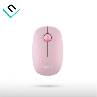 MOUSE INALAMBRICO HALION MS57GT | NANO RECEPTOR USB 2.4 GHZ, ROSADO