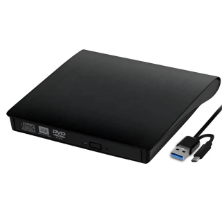 LECTORA EXTERNA DE DVD-RW ANDOWI Q-GF300 | CONEXIÓN USB Y TIPO C