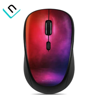 MOUSE MICRONICS RAZZATO MIC M730-2M, INALAMBRICO, MULTICOLOR