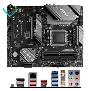 PLACA MSI B650M GAMING PLUS WIFI | CHIPSET AMD B650, SOCKET AMD AM5, MATX