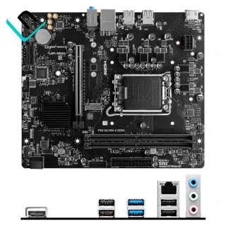PLACA MSI PRO H610M-S DDR4 | CHIPSET INTEL H610, LGA1700, MATX